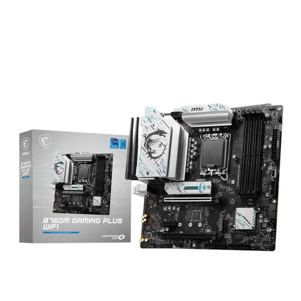 MSI B760M Gaming Plus Wifi DDR5 Intel Motherboard – TechCure India