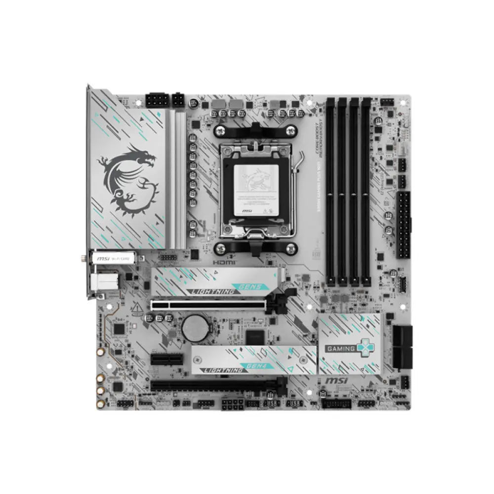 MSI B850M Gaming Plus Wifi AM5 Micro-ATX Motherboard (B850M GAMING PLUS WIFI) – TechCure India