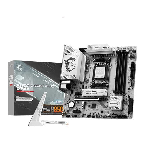 MSI B850M Gaming Plus WIFI M-ATX Motherboard (AMD Socket AM5, DDR5, WiFi 6E) – TechCure India