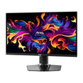 MAG 271QPX QD-OLED E2 - rear view of MSI MAG 271QPX QD-OLED E2 monitor on stand