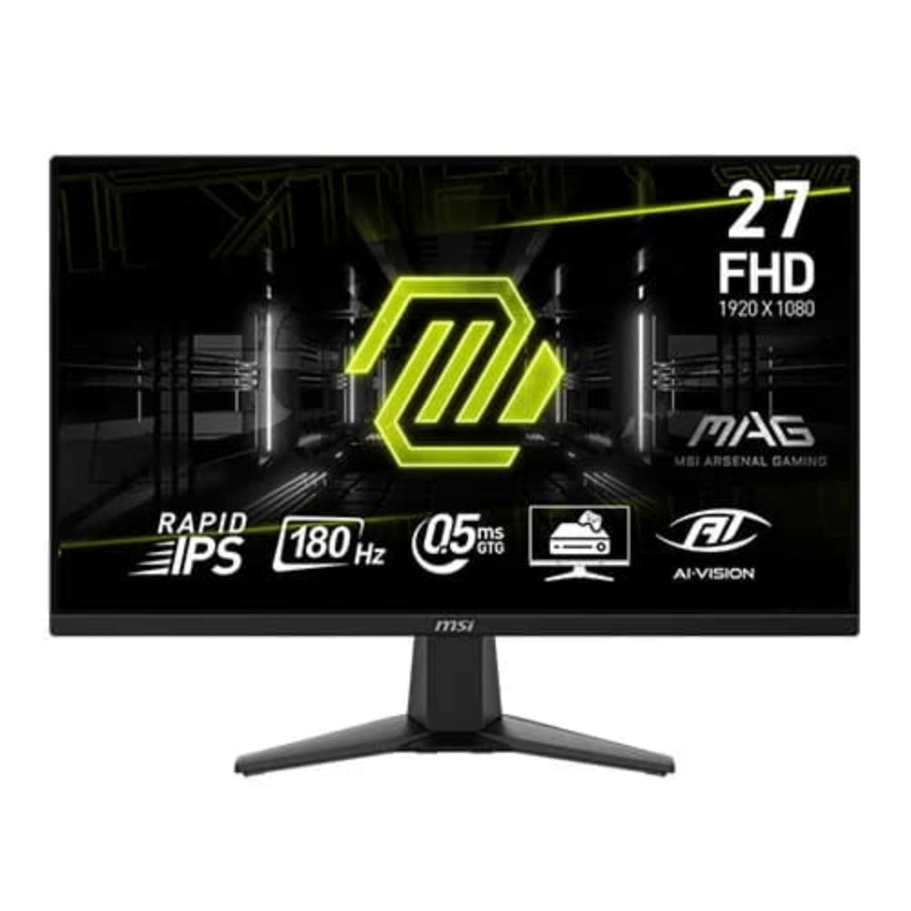 MSI MAG 275F 27 Inch FHD 180Hz IPS Panel 115% 0.5MS Adaptive Sync Gaming Monitor – TechCure India