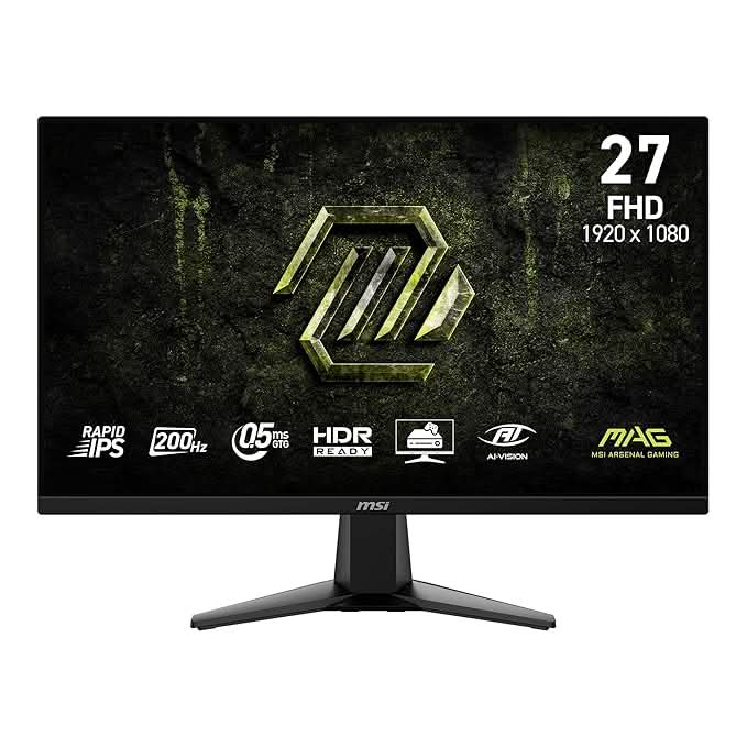 MSI MAG 275F E20 27 Inch FHD, Rapid IPS Monitor – TechCure India