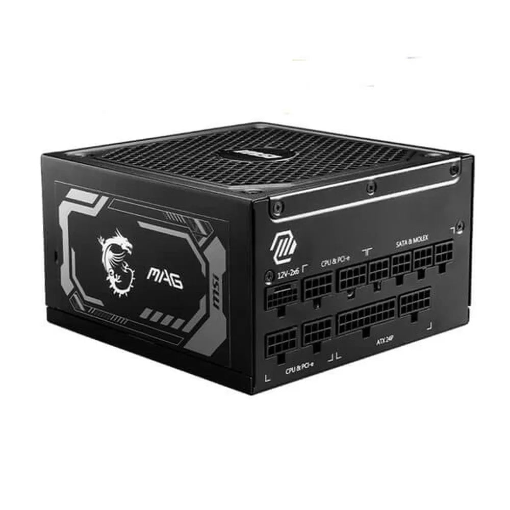 MSI MAG A1250GL 1250W 80+ Gold Fully Modular ATX 3.1 Power Supply – TechCure India