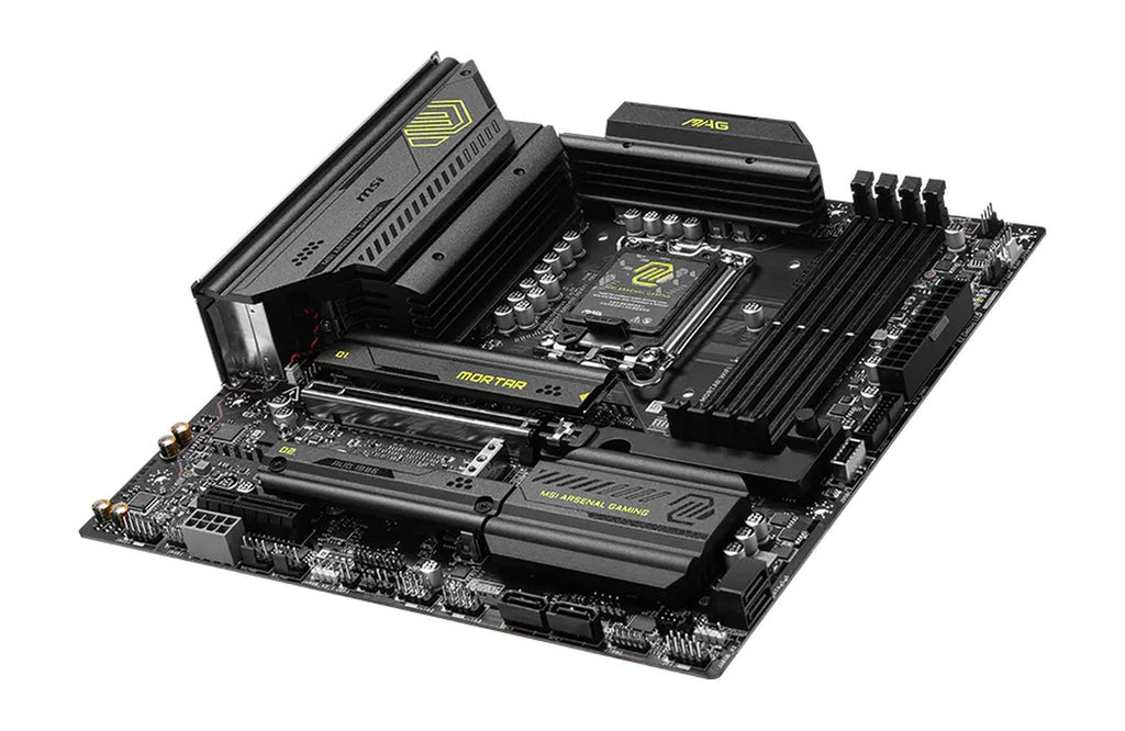 MSI MAG B860M Mortar WiFi DDR5 M-ATX Motherboard – TechCure India