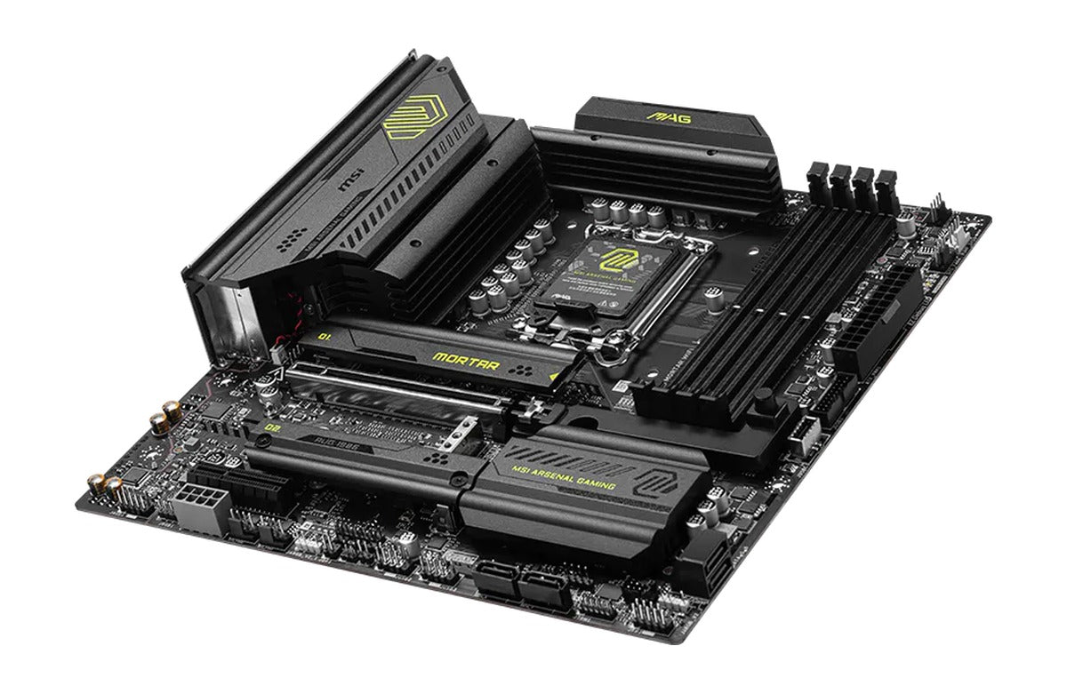 MSI MAG B860M Mortar WiFi DDR5 M-ATX Motherboard – TechCure India