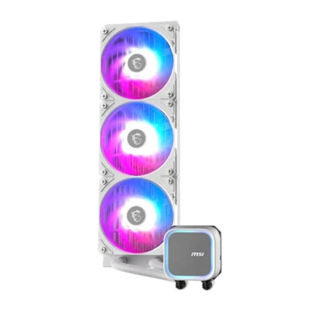 MSI MAG CoreLiquid A13 360mm ARGB CPU Liquid Cooler (White) – TechCure India