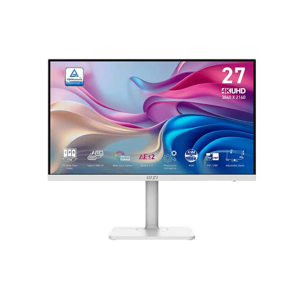 MSI Modern MD272UPHW 27 Inch Business Productivity Monitor (MD272UPHW) – TechCure India