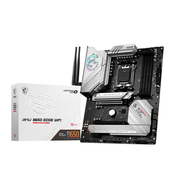 MSI MPG B650 Edge Wifi DDR5 AMD Motherboard – TechCure India