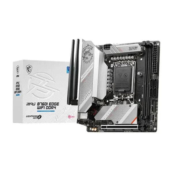 MSI MPG B760I EDGE WIFI DDR4 Intel LGA 1700 Mini-ITX Motherboard – TechCure India