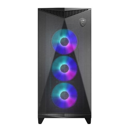 MSI MPG GUNGNIR 300R AIRFLOW Mid Tower Cabinet, E-ATX Support, Mesh Front Panel, USB Type C, 360 mm Radiator Support – TechCure India