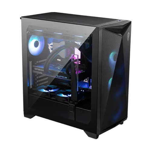 MSI MPG GUNGNIR 300R AIRFLOW Mid Tower Cabinet, E-ATX Support, Mesh Front Panel, USB Type C, 360 mm Radiator Support – TechCure India