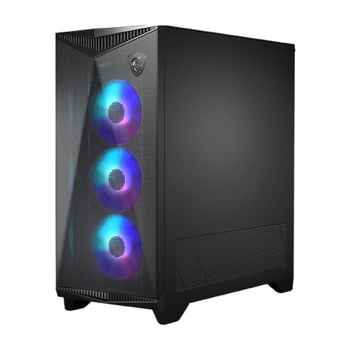 MSI MPG GUNGNIR 300R AIRFLOW Mid Tower Cabinet, E-ATX Support, Mesh Front Panel, USB Type C, 360 mm Radiator Support – TechCure India