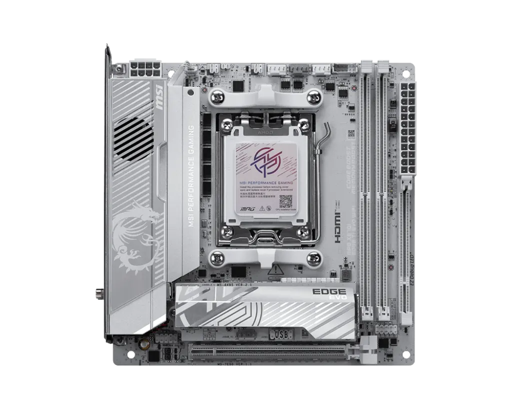 MSI MPG X870I EDGE TI EVO WIFI Mini-ITX DDR5 Motherboard – TechCure India