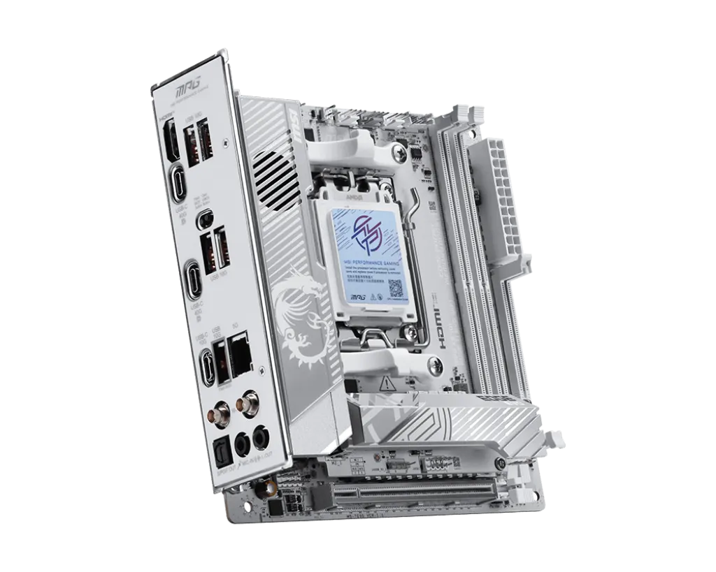 MSI MPG X870I EDGE TI EVO WIFI Mini-ITX DDR5 Motherboard – TechCure India