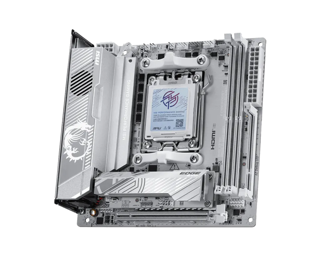 MSI MPG X870I EDGE TI EVO WIFI Mini-ITX DDR5 Motherboard – TechCure India