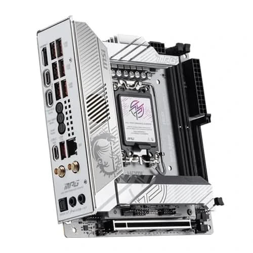 MSI MPG Z890I EDGE TI WIFI Intel Z890 LGA 1851 Mini-ITX Motherboard with Wi-Fi 7 – TechCure India