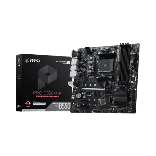 MSI PRO B550M-P M-ATX Motherboard – photo 2 – TechCure India