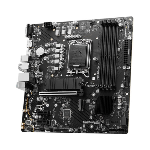 MSI Pro B760M-P DDR5 Intel Motherboard – photo 3 – Model MSI-PRO-B760MP-D5 – TechCure India