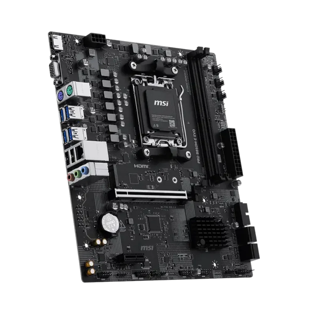 MSI PRO B850M-E EVO DDR5 AMD Motherboard – photo 4 – TechCure India
