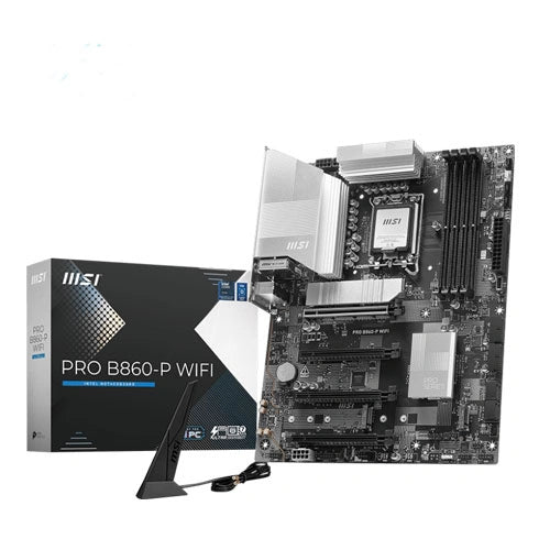 MSI Pro B860-P WIFI ATX Motherboard – photo 2 – TechCure India