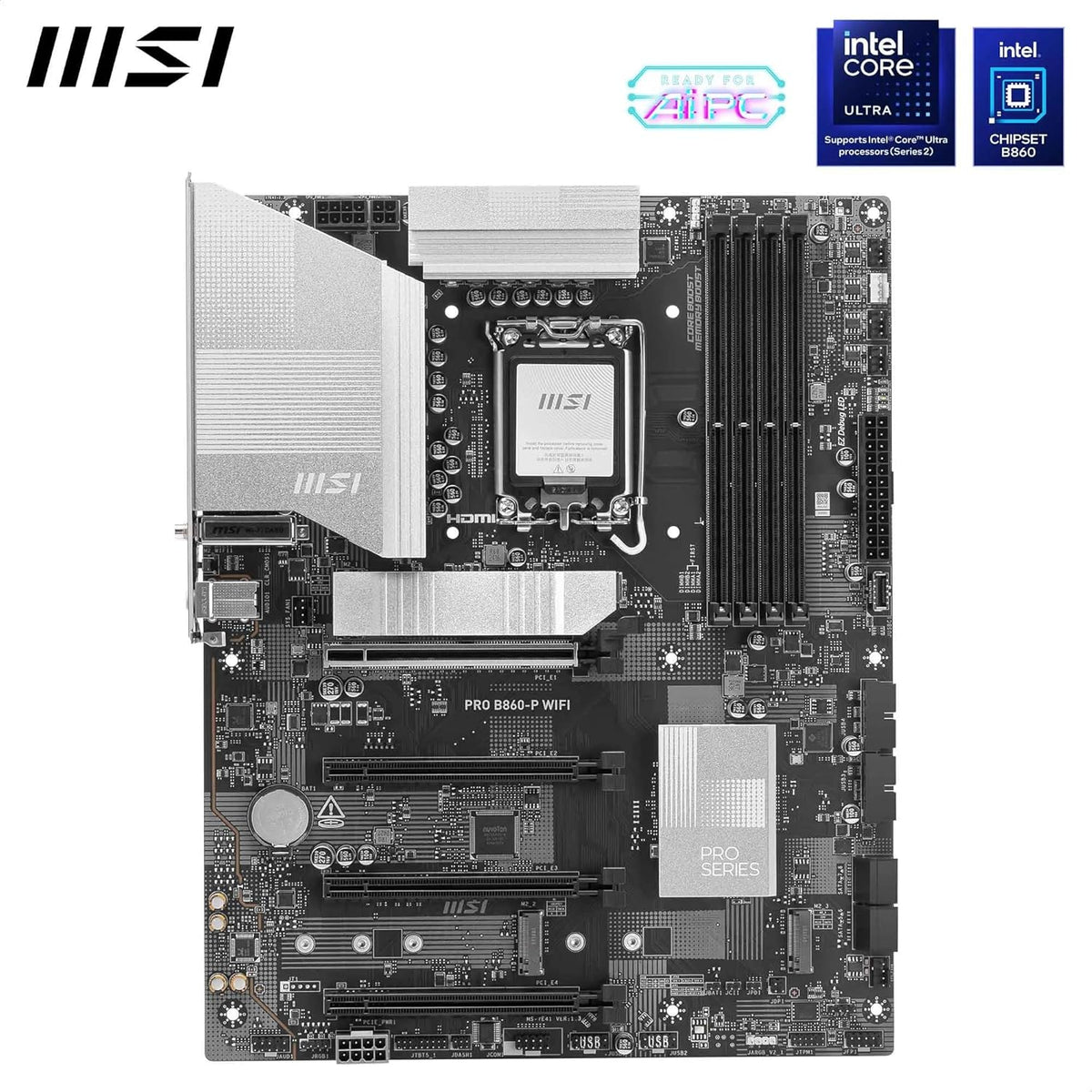 MSI PRO B860-P WIFI DDR5 MOTHERBOARD – TechCure India
