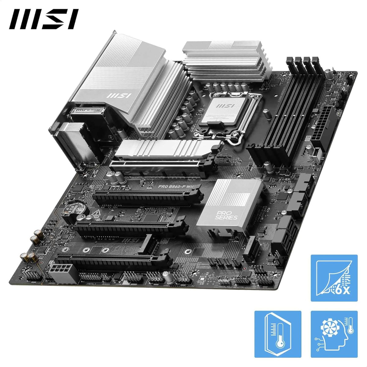 MSI PRO B860-P WIFI DDR5 MOTHERBOARD – TechCure India