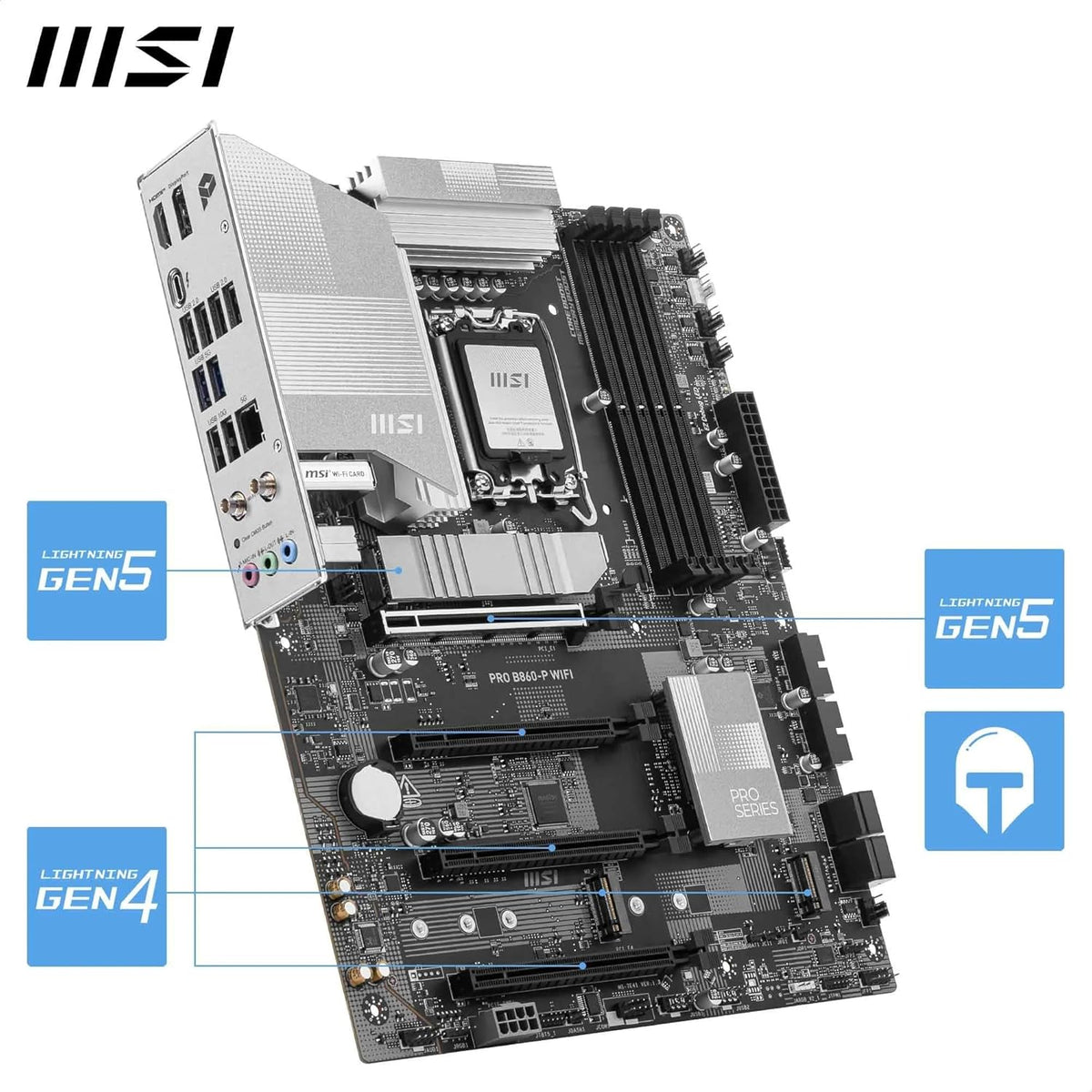 MSI PRO B860-P WIFI DDR5 MOTHERBOARD – TechCure India