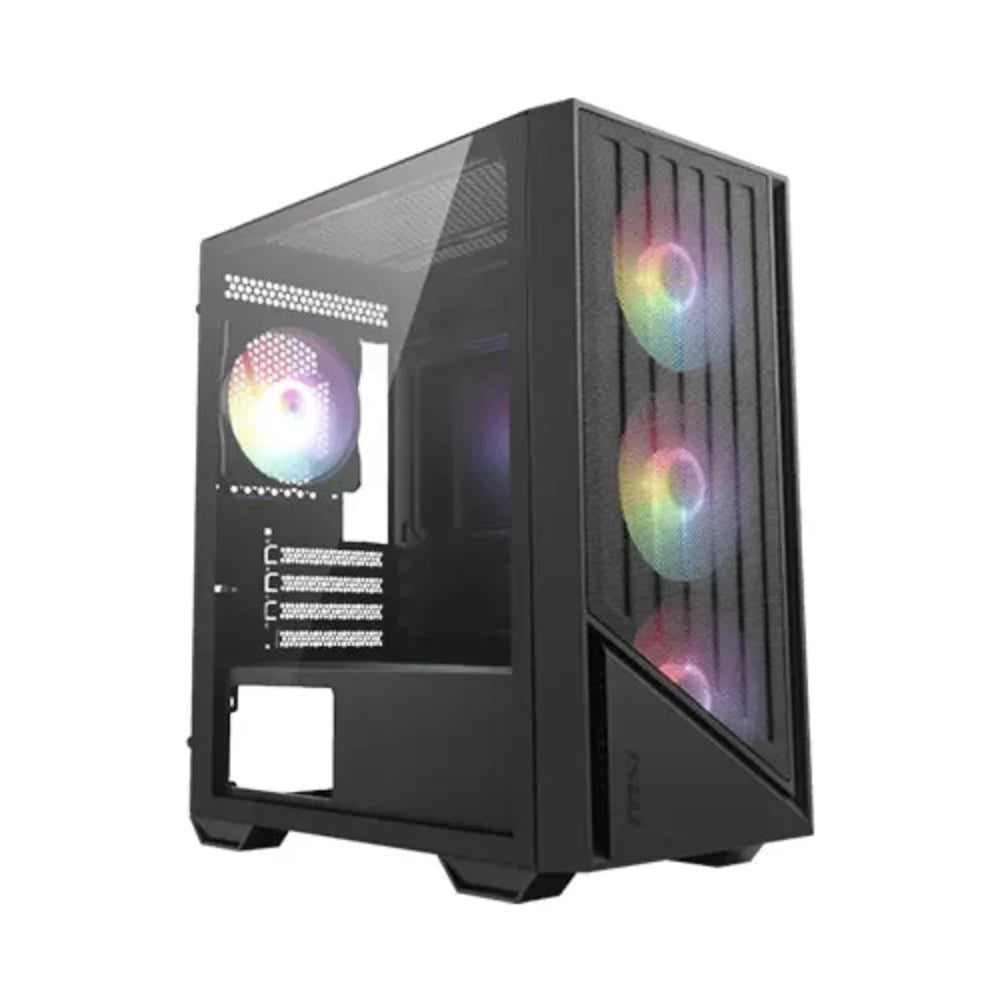 MSI Pro Forge M051A Auto RGB MATX Mini Tower Cabinet ( Black ) – TechCure India