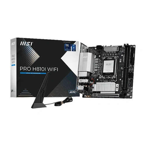 MSI Pro H810I WiFi7 DDR5 M-ITX Motherboard – TechCure India