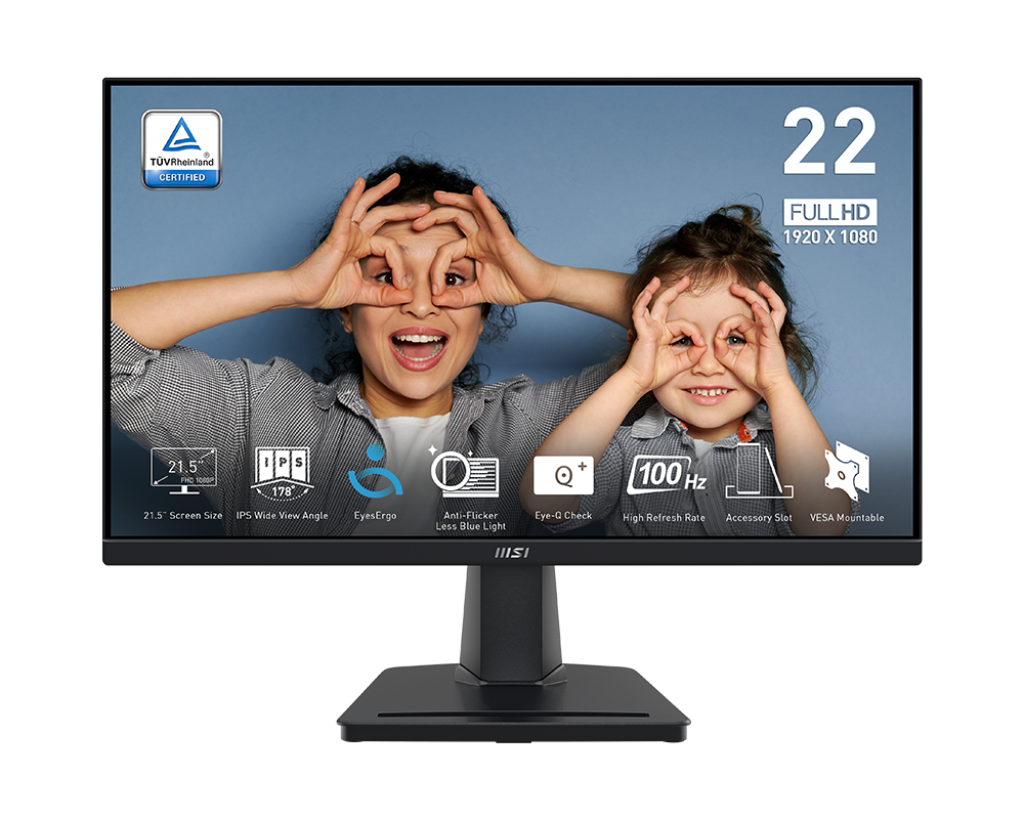 MSI PRO MP225 22 INCH BUSINESS MONITOR – TechCure India