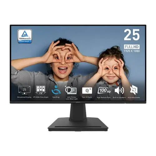 MSI Pro MP252 25 Inch FHD IPS Panel 100Hz Business Monitor (PRO-MP252) – TechCure India