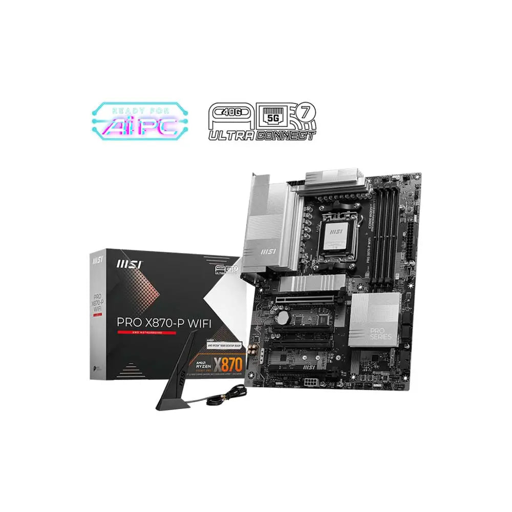 Msi Pro X870-P WiFi AM5 ATX Motherboard – TechCure India