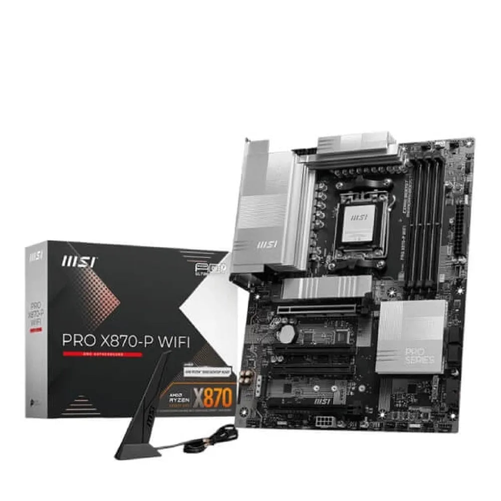 MSI Pro X870-P WiFi ATX DDR5 AMD Motherboard – TechCure India