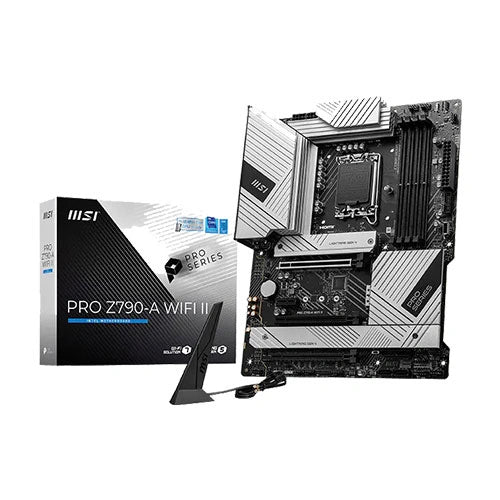 MSI Pro Z790-A WiFi 6E II ATX Motherboard – Model PRO-Z790-A-WIFI-II – TechCure India