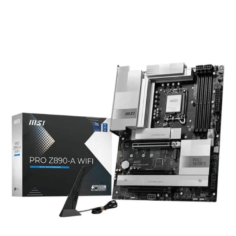 MSI Pro Z890-A WIFI ATX DDR5 Intel Motherboard – TechCure India
