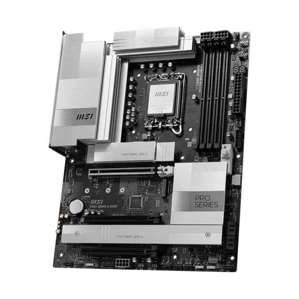 MSI Pro Z890-A WiFi DDR5 Intel LGA 1851 ATX WiFi 7 PCIe 5.0 Gaming Motherboard – TechCure India