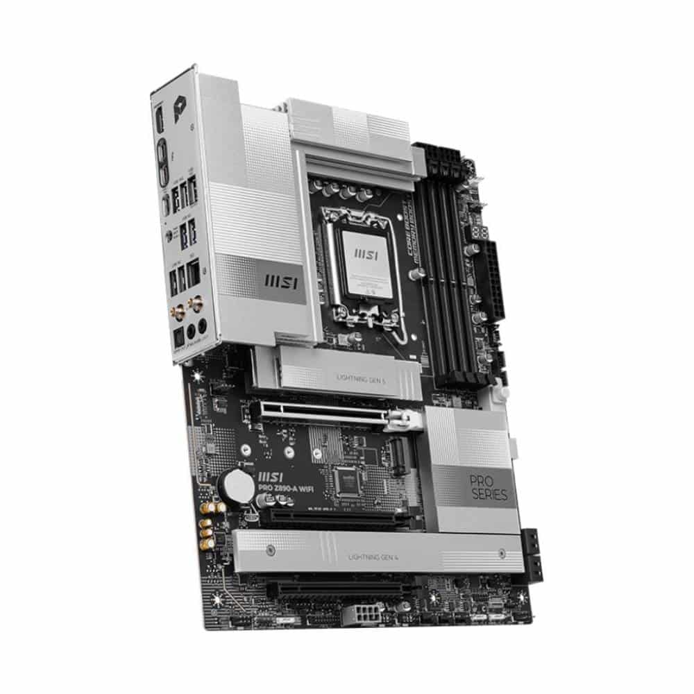 MSI Pro Z890-A WiFi DDR5 Intel LGA 1851 ATX WiFi 7 PCIe 5.0 Gaming Motherboard – TechCure India
