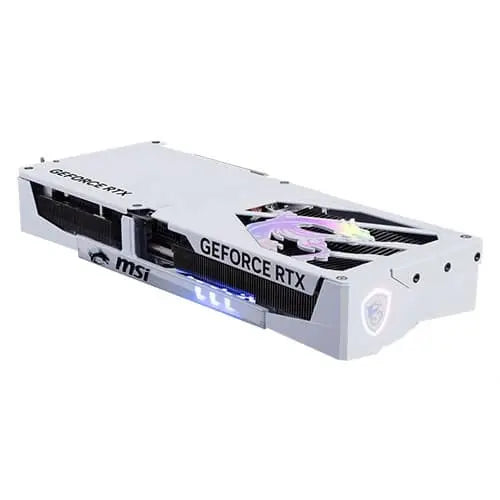 MSI RTX 5070 Ti Gaming Trio OC White 16GB GDDR7 Graphics Card (G507T-16GTCW) – TechCure India