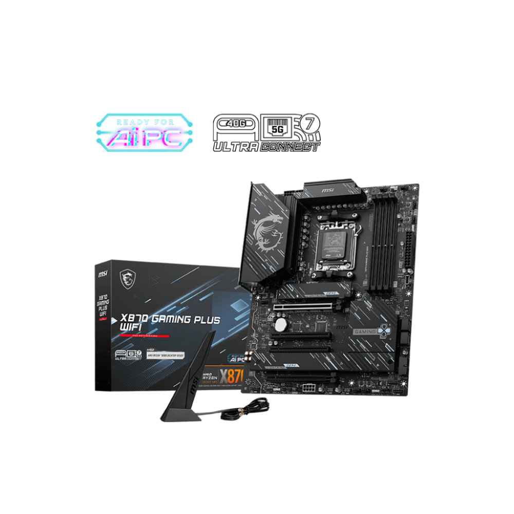 MSI X870 Gaming Plus WIFI DDR5 AMD Motherboard – TechCure India
