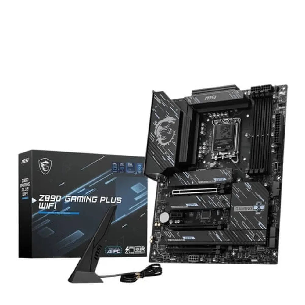 MSI Z890 Gaming Plus WIFI7 ATX DDR5 Intel Motherboard – TechCure India