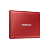 SAMSUNG T7 500GB Gen2 External Solid State Drive (SSD) (Red)