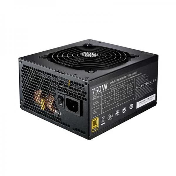 COOLER MASTER MWE 750W 80+ Gold Fully Modular ATX 2.0 Power Supply - 3