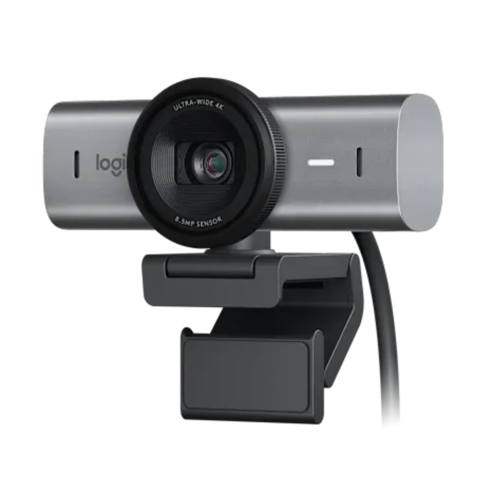 LOGITECH MX Brio 4K Ultra HD Webcam ( Graphite ) – TechCure India