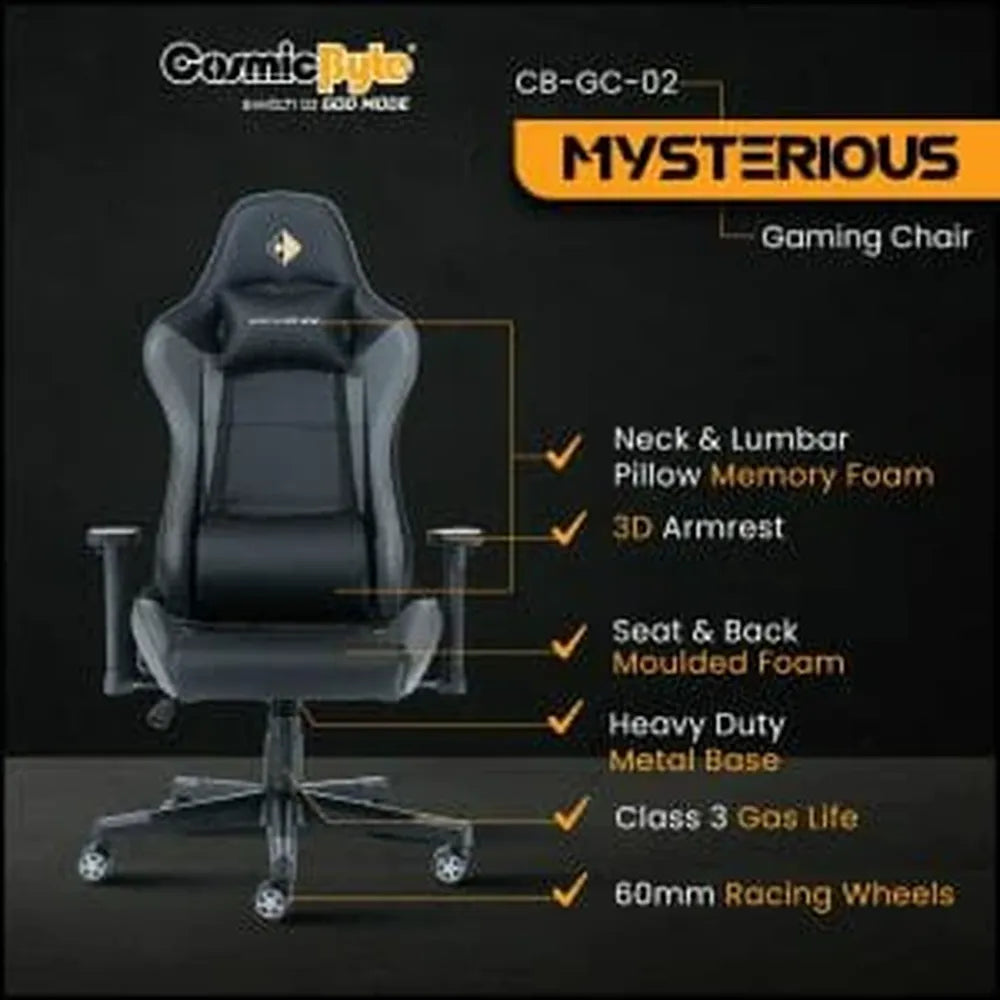 COSMIC BYTE CB-GC-02 Mysterious Gaming Chair - 3