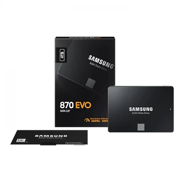 SAMSUNG 870 Evo 4TB 2.5 SATA SATA 3 Internal Solid State Drive (SSD) - 6