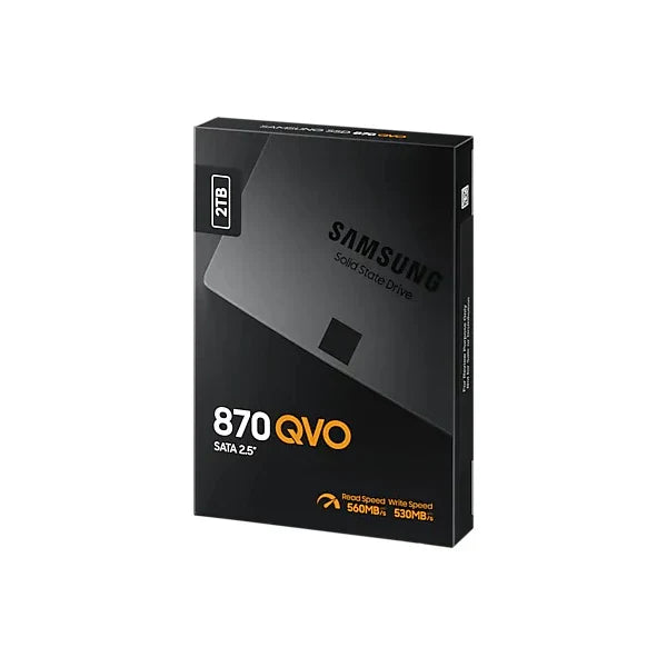 SAMSUNG 870 QVO 2TB 2.5 SATA SATA 3 Solid State Drive (SSD) - 2