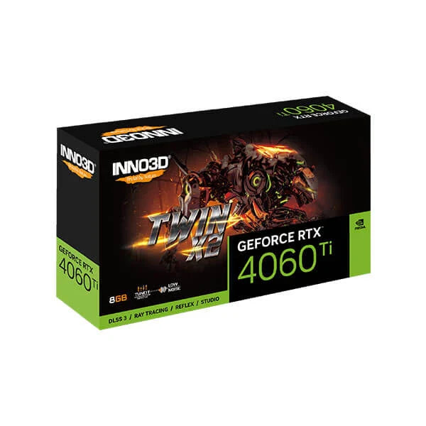 INNO3D GeForce RTX 4060 Ti Twin X2 8GB Nvidia Graphic Card - 3