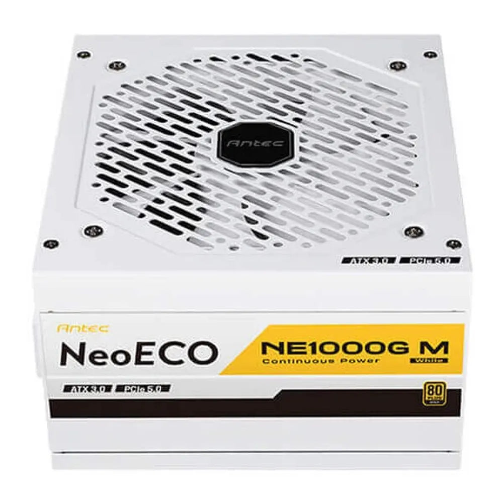 ANTEC NE1000G 1000W 80+ Gold Fully Modular ATX 3.0 Power Supply (White) - 3