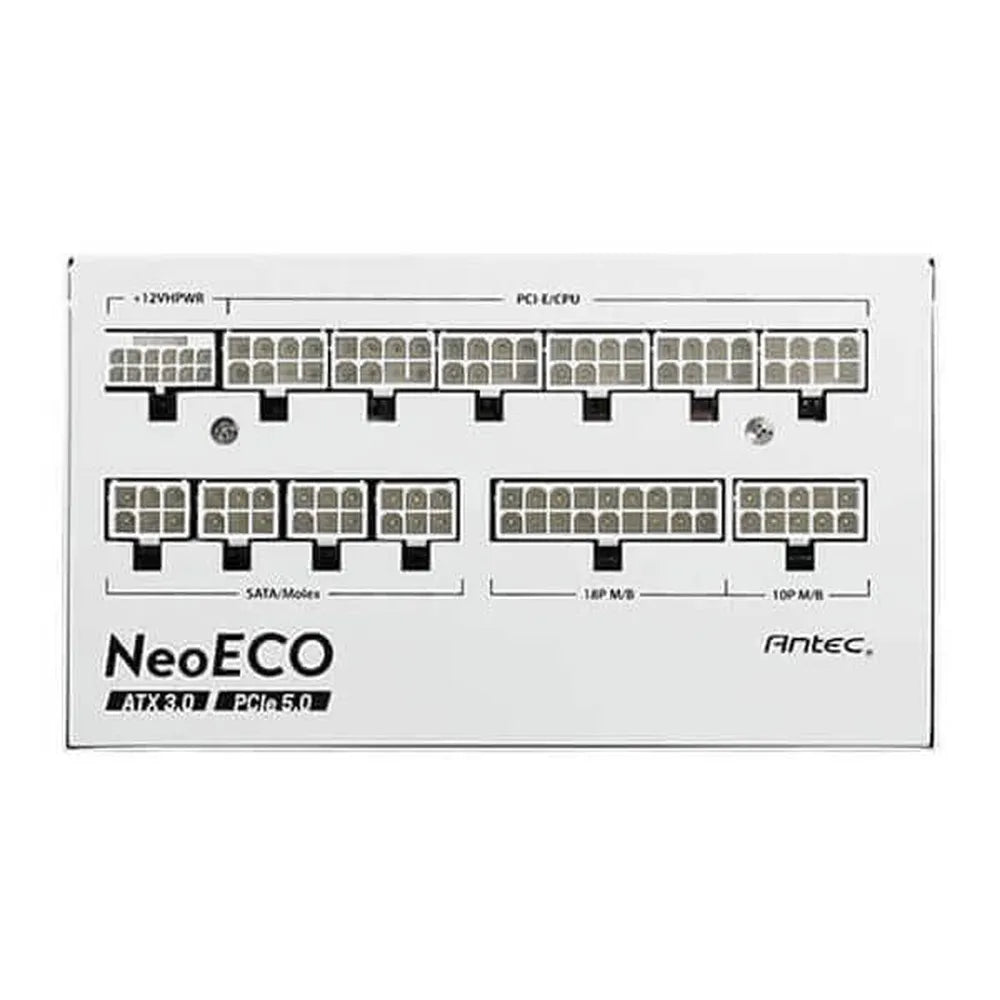 ANTEC NE1000G 1000W 80+ Gold Fully Modular ATX 3.0 Power Supply (White) - 5