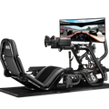 NEXT LEVEL RACING F-GT Pro Formula and GT Racing Simulator Cockpit ( Black ) – TechCure India